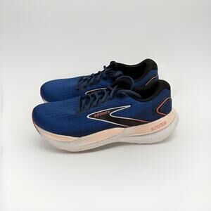 BROOKS Glycerin Women’s Size 8.5 Navy Blue And White Running Sneakers Used